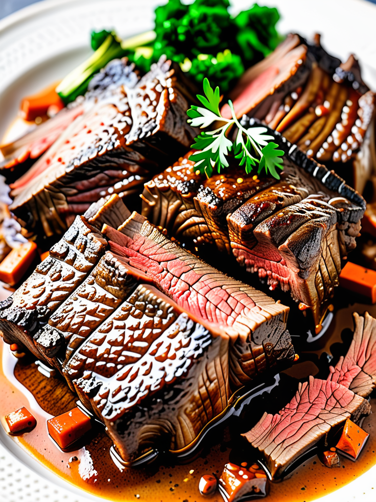 flanken style beef short ribs
