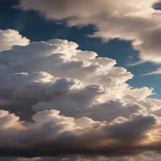 clouds no background