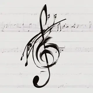 music note transparent background