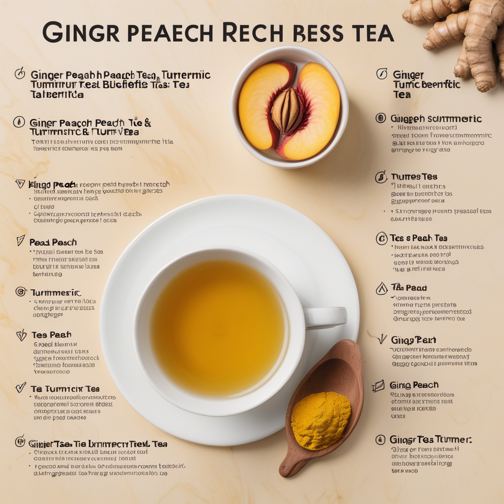 ginger peach turmeric tea benefits