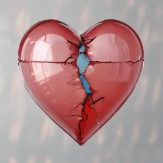 broken heart transparent