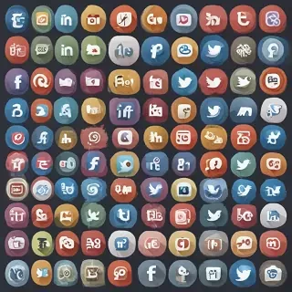 social media icons