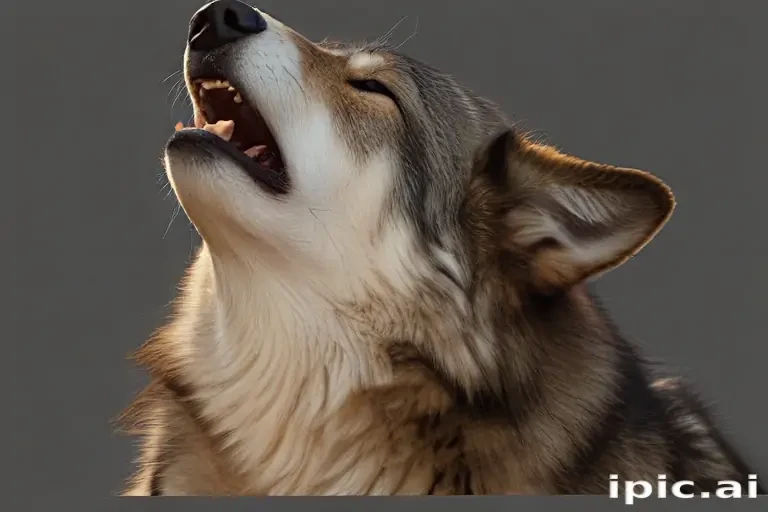 wolf howl png