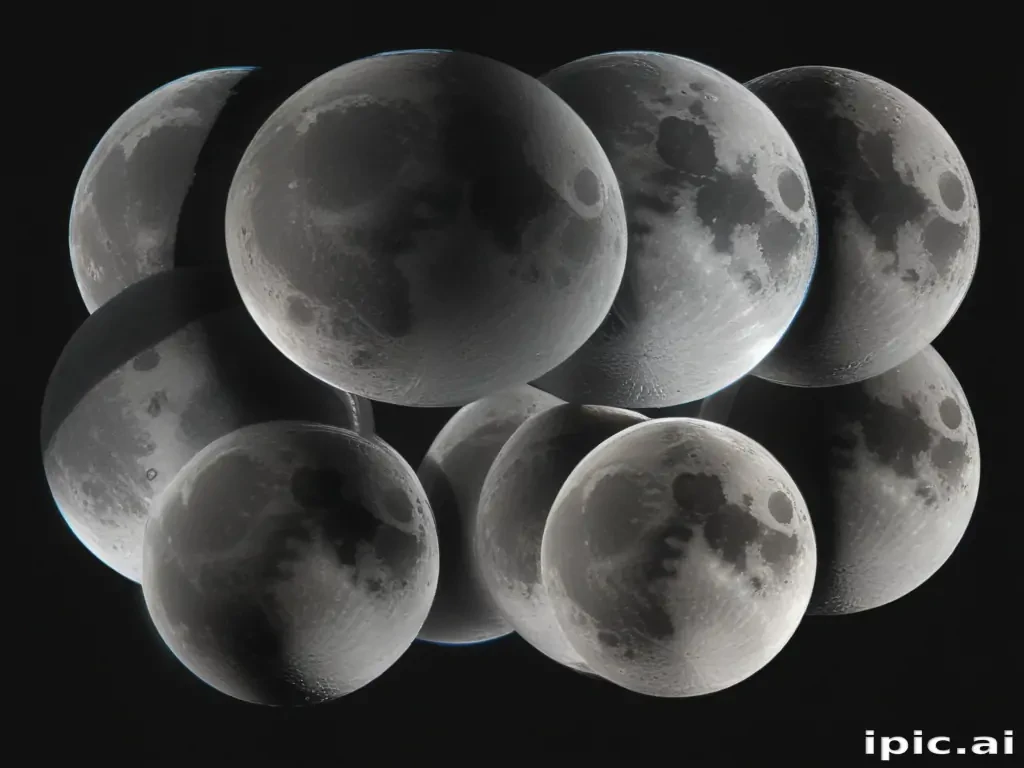 moon phases png