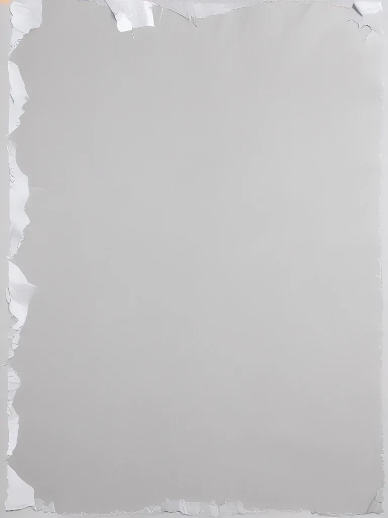 torn paper transparent