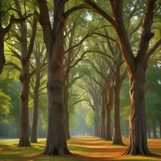 background trees
