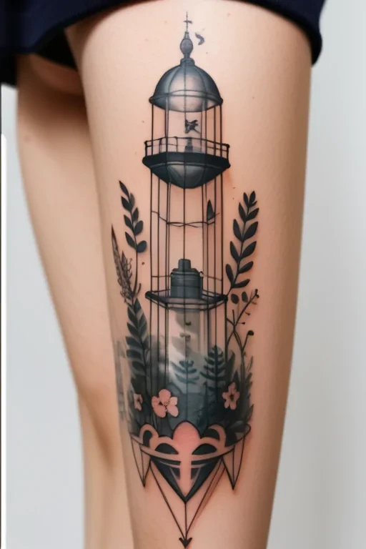 transparent tattoo