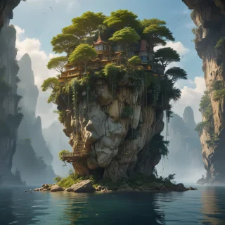 floating island