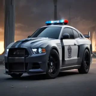 police car wallpaper