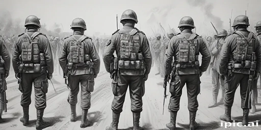 army drawing