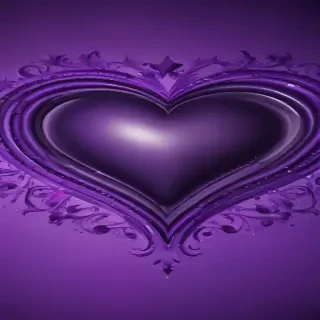 purple wallpaper heart
