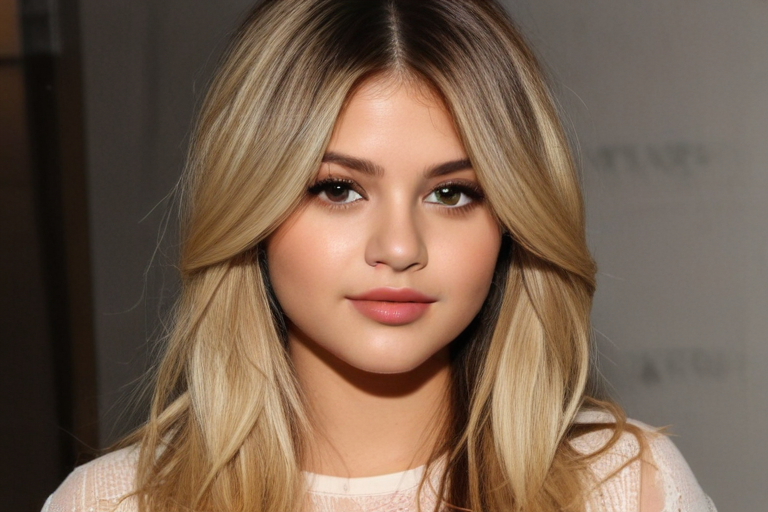 selena gomez blonde
