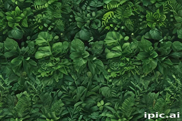 greenery background aesthetic