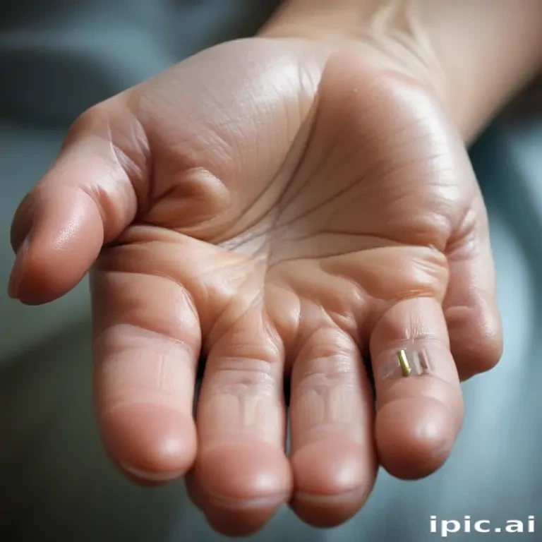 hospital patient hand pic