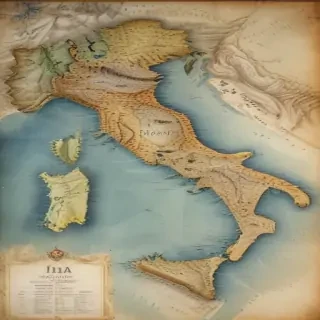 map of italy