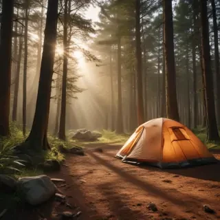 camping background
