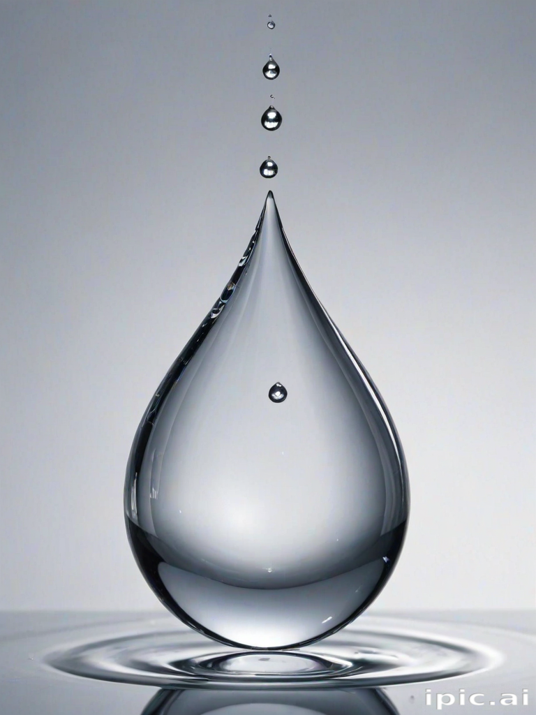 water drop transparent
