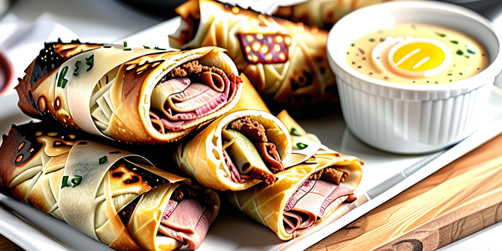 reuben egg rolls air fryer