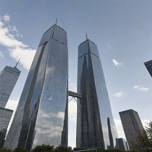 twin towers transparent