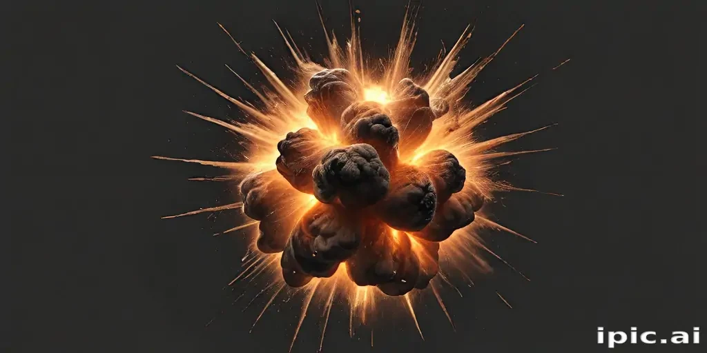 explosion transparent png