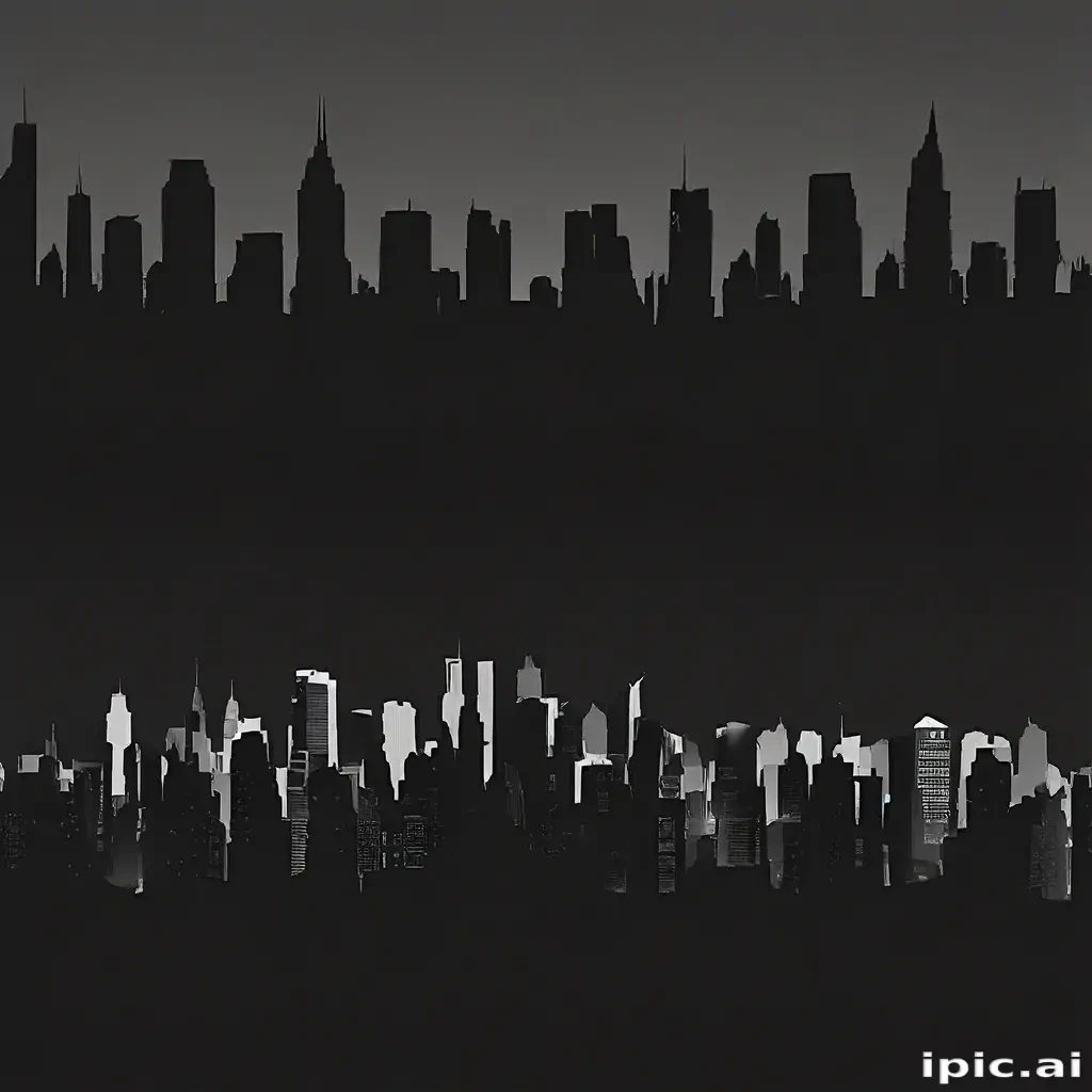city silhouette png