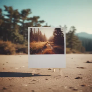 polaroid mockup