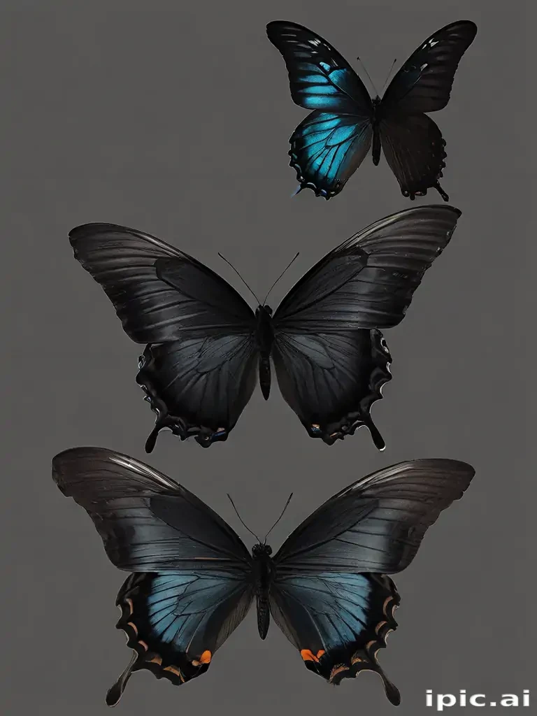 black butterfly png
