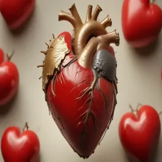 real heart wallpaper