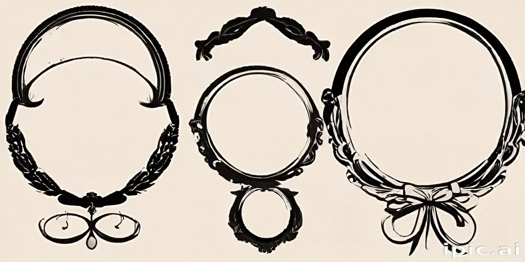 circle frame clipart