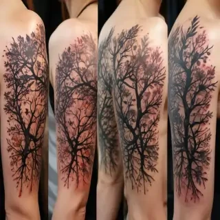 transparent tattoos
