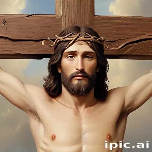 jesus on the cross picture