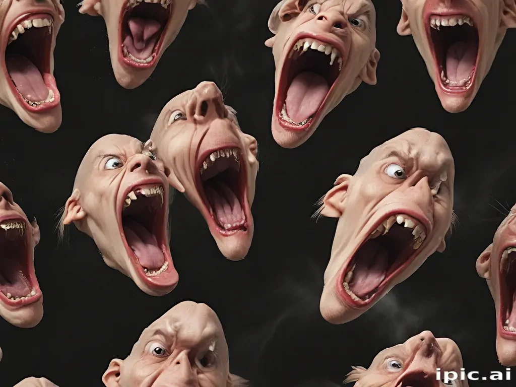 screaming background