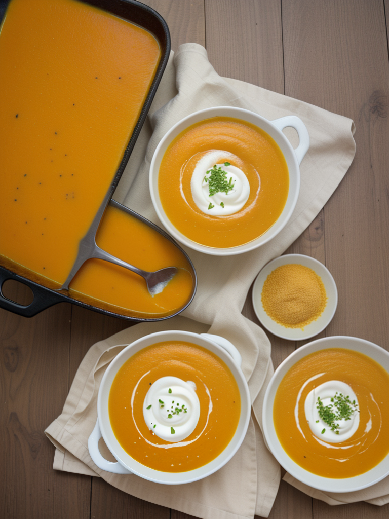 3 ingredient butternut squash soup