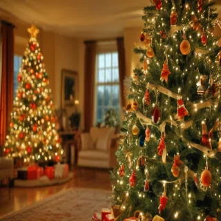 wallpaper christmas tree background