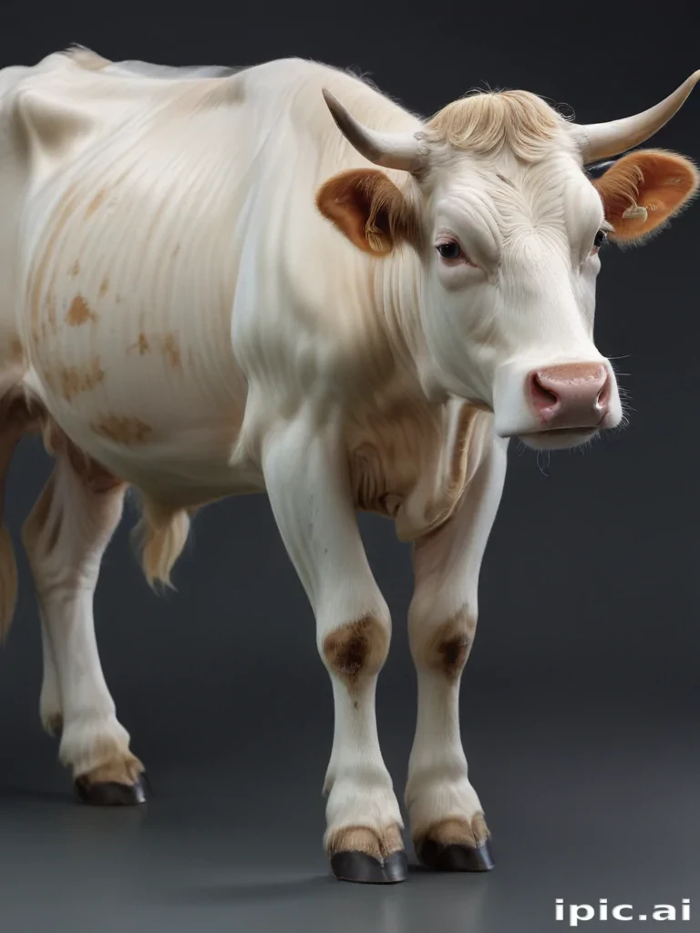 transparent cow