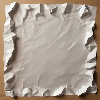 crumpled paper overlay