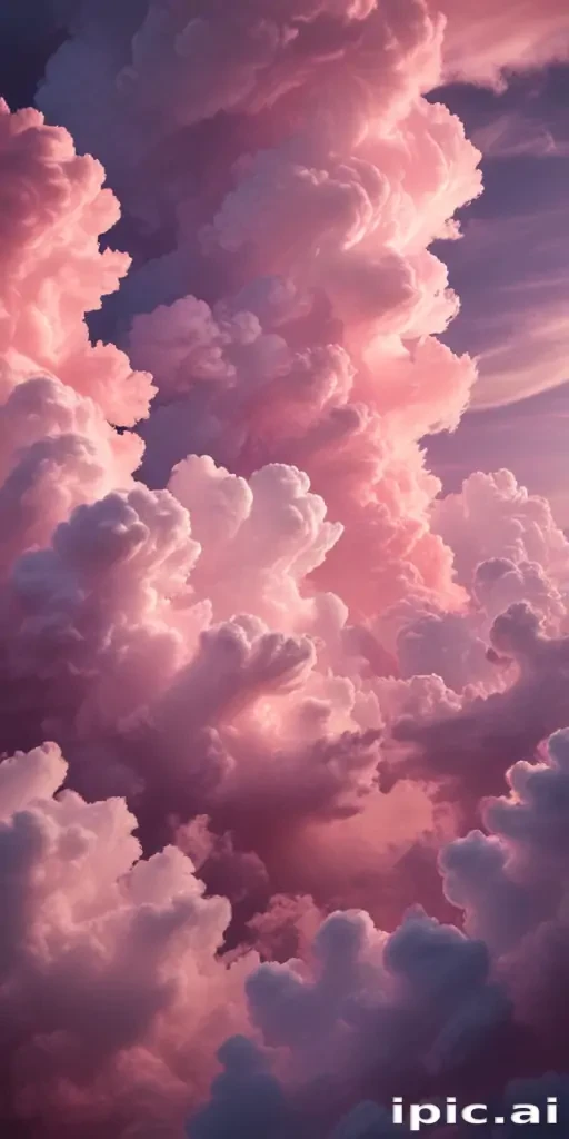 pink cloud wallpaper