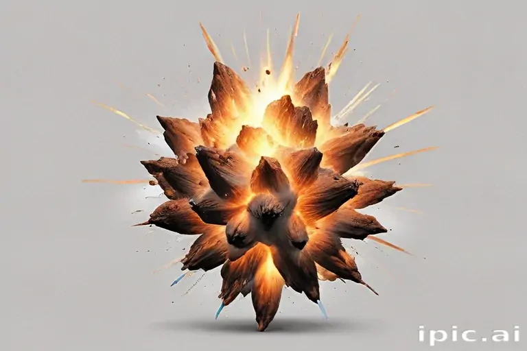 explosion transparent background