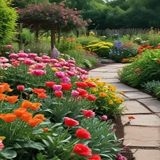 flower garden