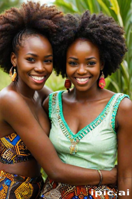 cute african women