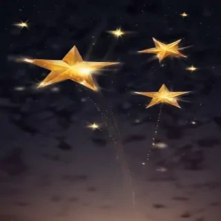 sparkling stars png