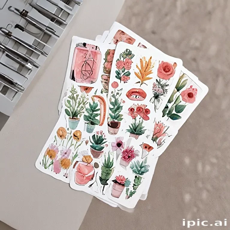 printable sticker aesthetic