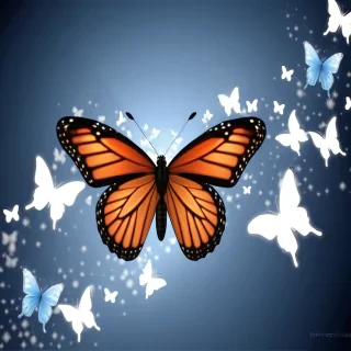 butterfly screen wallpaper
