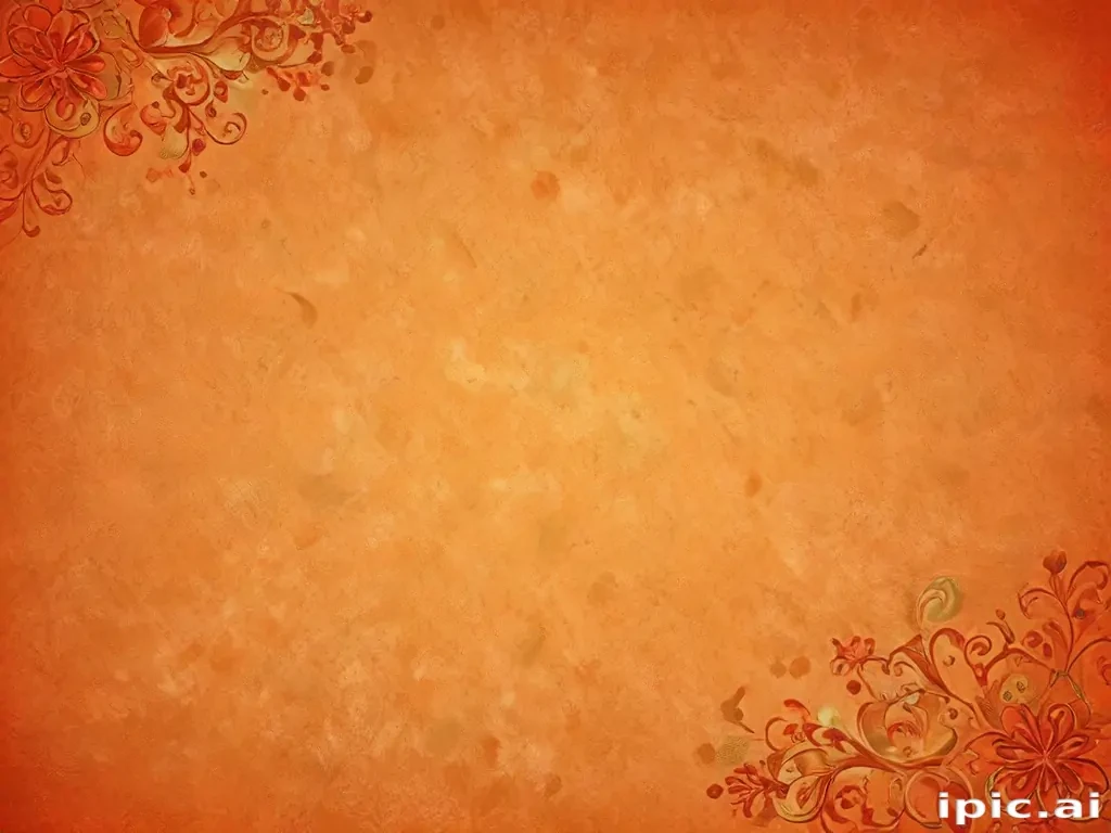 pretty orange backgrounds