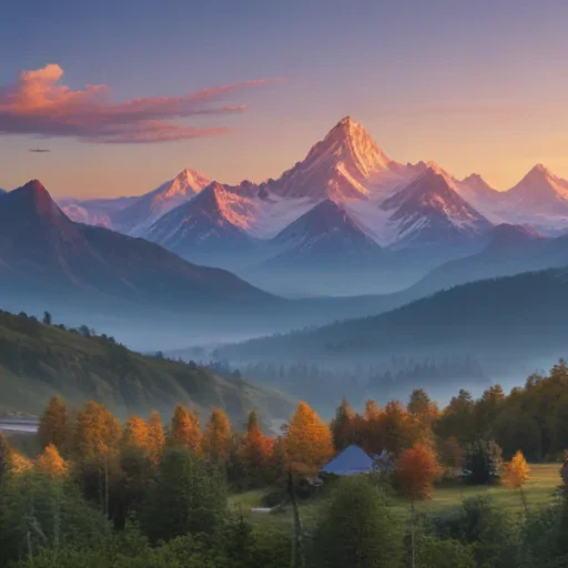 mountains transparent