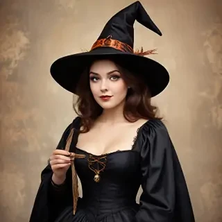 vintage witch images