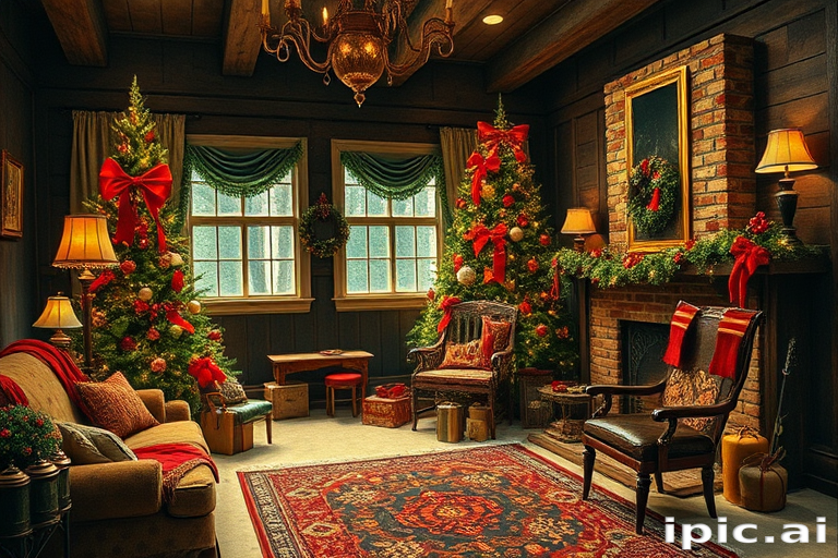 old fashioned christmas pictures