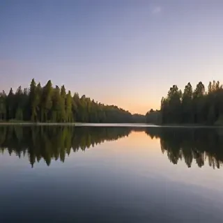 background lake