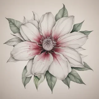 flower color drawings