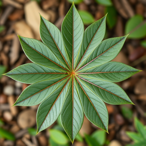 leaf circle